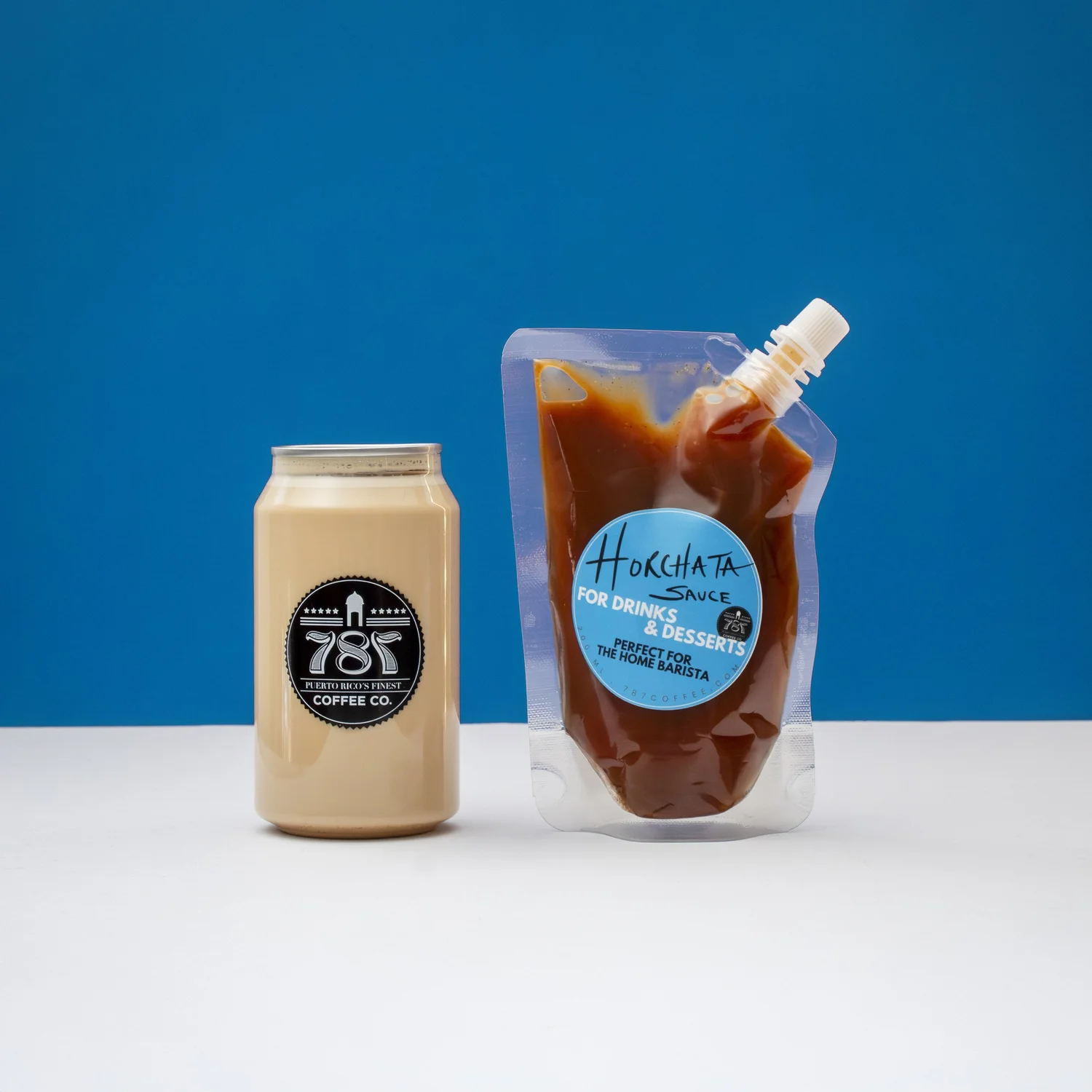Iced Horchata Latte Cans | Catering | 787 Coffee NYC, TX, PR — 787